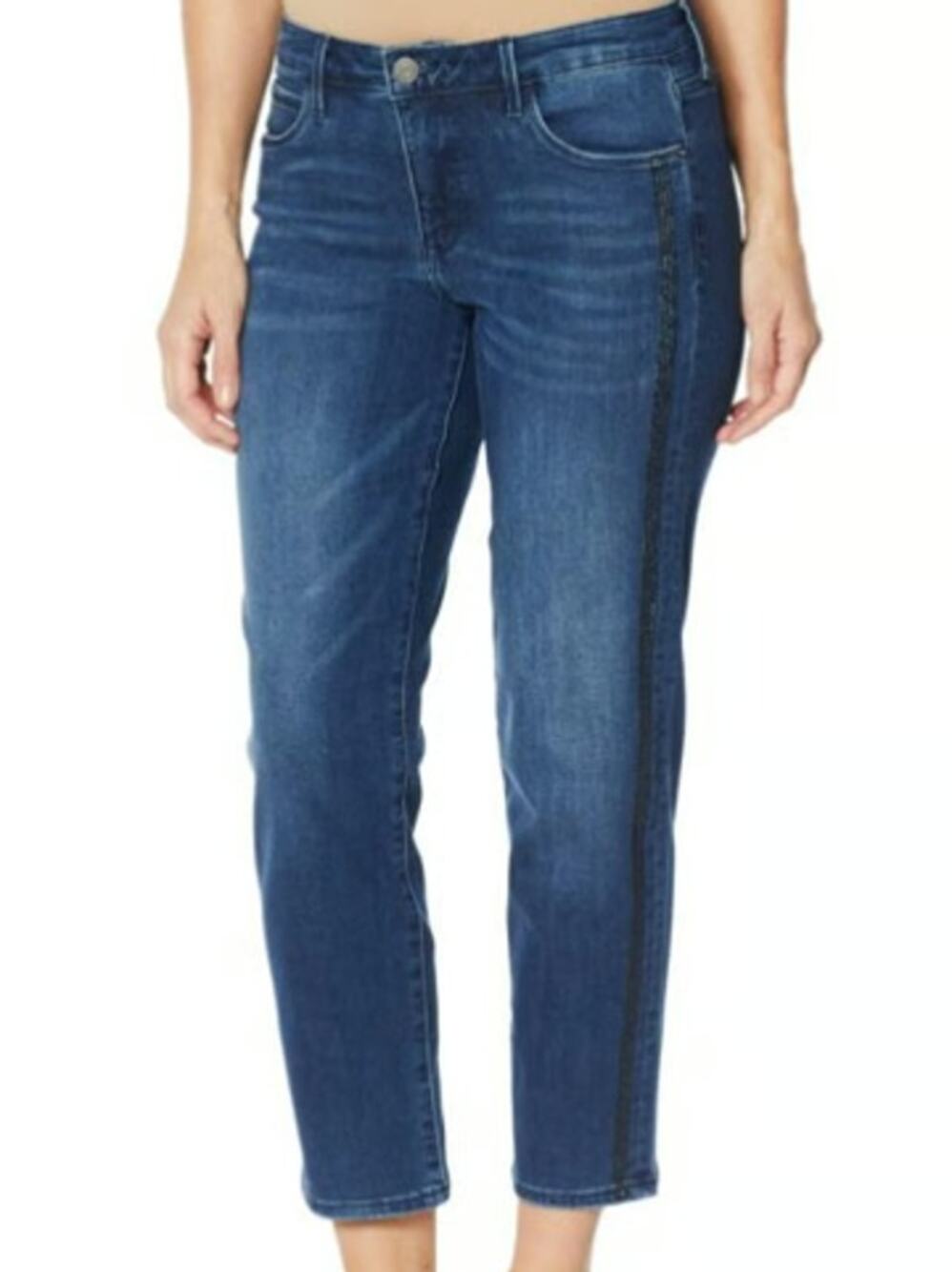 SKINNY GIRL Celeste Straight Leg Crop Jeans Size 30/10